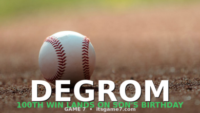 Jacob deGrom Notches 100th Career Win on a Day He'll Never Forget