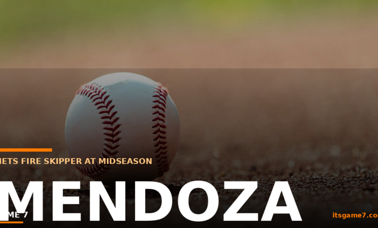 Mets Fire Manager Carlos Mendoza. Andy Green Takes Over a Sinking Ship 1
