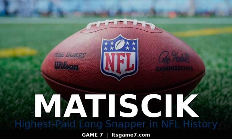Ross Matiscik Just Became the NFL's Highest-Paid Long Snapper. The Jaguars Made History. 1