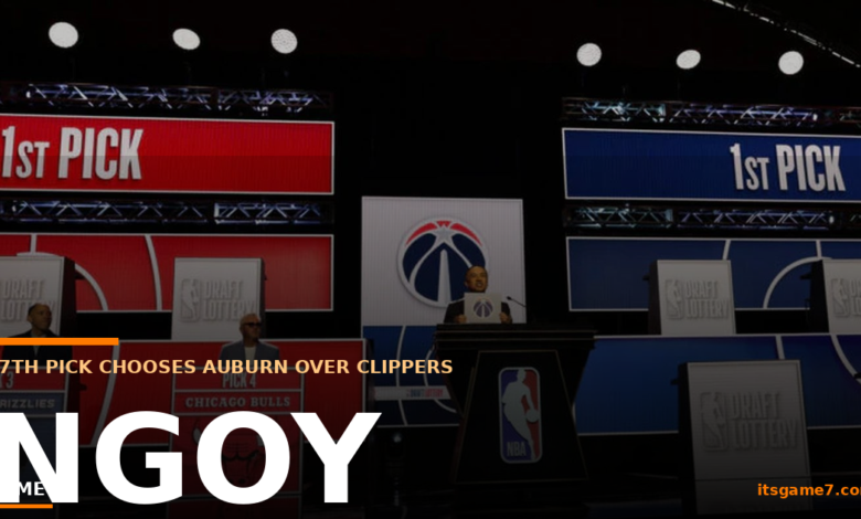 Clippers Pick Narcisse Ngoy. He Says He's Going to Auburn Instead 1