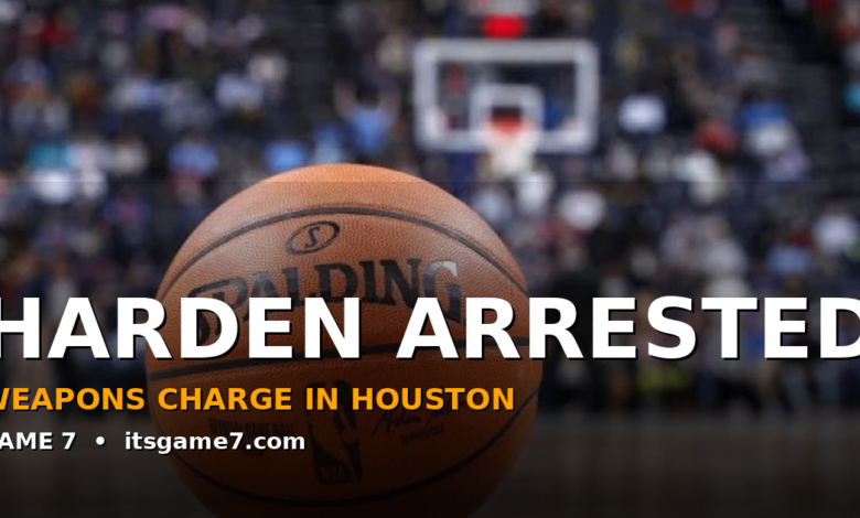 James Harden Arrested in Houston on Weapons Charge. What It Means for the Cavaliers. 1