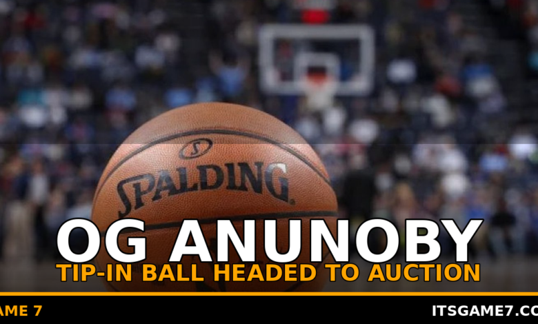 OG Anunoby's NBA Finals Tip-In Ball Is Headed to Sotheby's. The Price Might Shock You 1