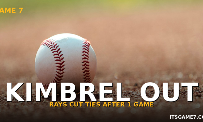 Craig Kimbrel Released by Rays After One Outing: What Just Happened in Tampa