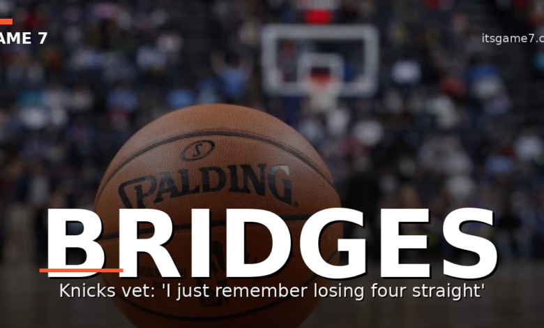 Mikal Bridges Warns Knicks Teammates: I've Seen 2-0 Leads Disappear 1