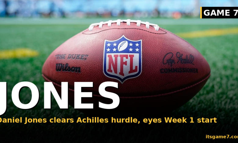 Daniel Jones Takes Major Step in Achilles Recovery: Colts QB Joins 7-on-7 Drills