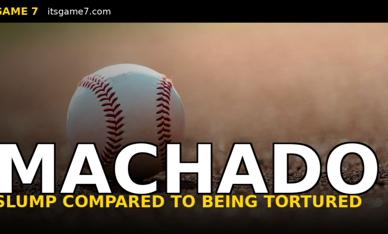 Manny Machado Compared His Brutal Padres Slump to Being Tortured and He Is Not Wrong 1
