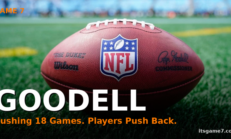 Roger Goodell Is Pushing for an 18-Game NFL Season Again. The Players Are Not on Board. 1