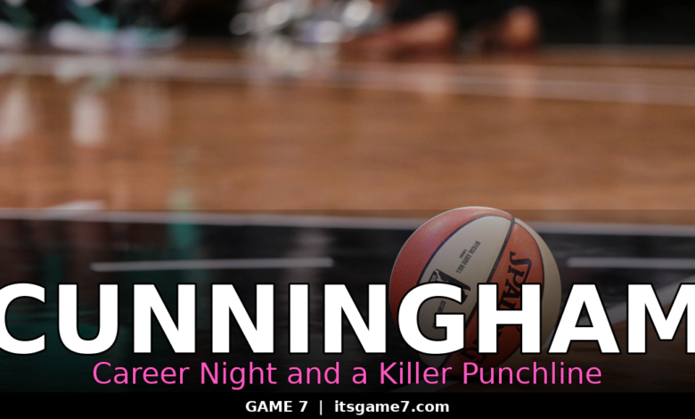 Sophie Cunningham Had a Career Night for the Fever. She Made One of the Best Jokes of the Season Too. 1