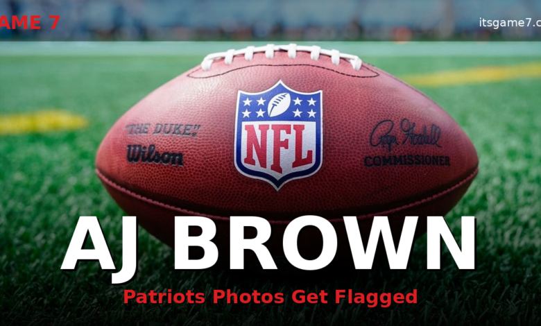 AJ Brown Patriots Childhood Photos Spark AI Debate: Fans Say Nike Logo Is The Tell 1