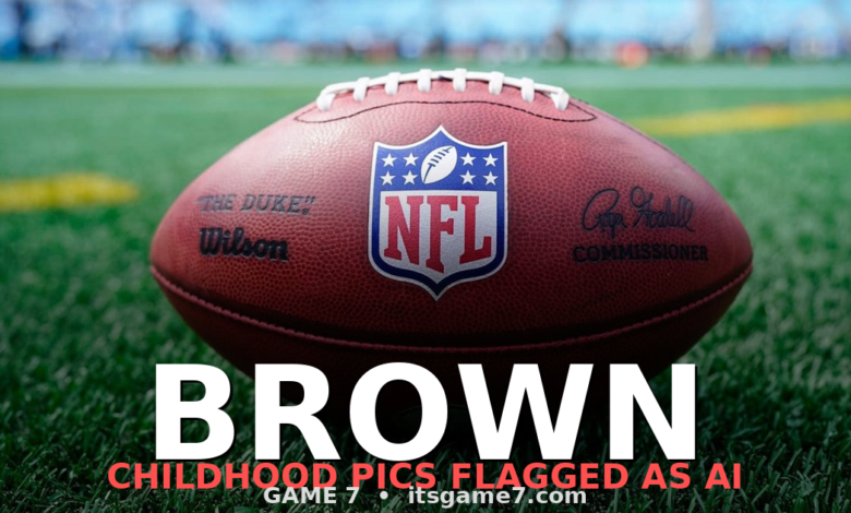 AJ Brown's Childhood Patriots Photos Look Suspicious as Fans Cry AI