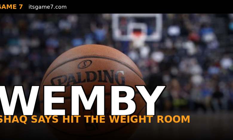 Shaq Just Told Victor Wembanyama Exactly What He Needs to Fix This Summer 1
