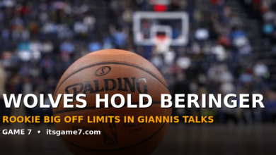 The Timberwolves Are Protecting Joan Beringer in Giannis Talks. That Tells You Everything. 7