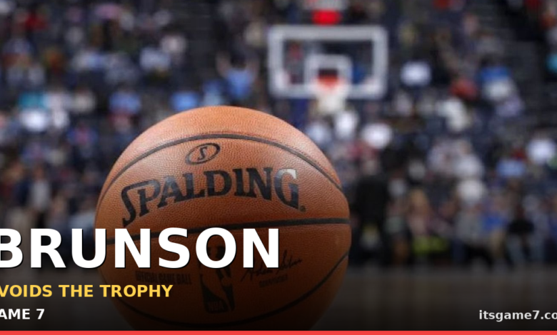 Jalen Brunson Refuses to Look at the Larry O'Brien Trophy as Knicks Chase First Title Since 1973 1