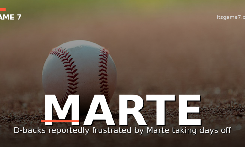 Ketel Marte's Days Off Reportedly Still Frustrating the Arizona Diamondbacks 1