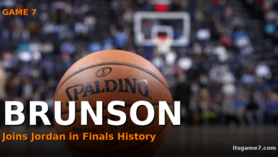 Jalen Brunson Just Joined Michael Jordan in the NBA Finals Record Book. The Knicks Finally Have Their Guy. 3