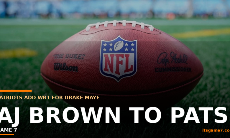 AJ Brown Traded to Patriots in Stunning Eagles Move. Why Philly Just Let Him Go. 1