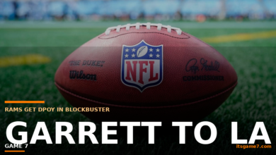 Myles Garrett Traded to Rams in NFL Offseason Blockbuster. What Cleveland and Los Angeles Got. 1