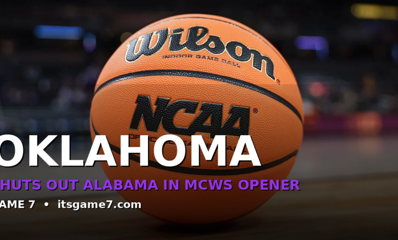 Oklahoma Just Shut Out Alabama 9-0 in Omaha. The Sooners Are the Team to Beat. 1