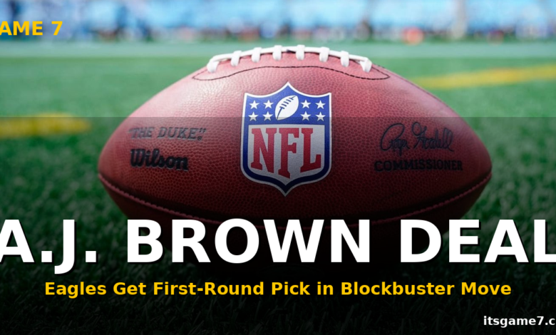 Patriots Land A.J. Brown From Eagles to Reunite Star Receiver With Mike Vrabel