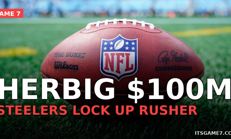 Nick Herbig Cashes In With Steelers on Four-Year $100 Million Extension 1