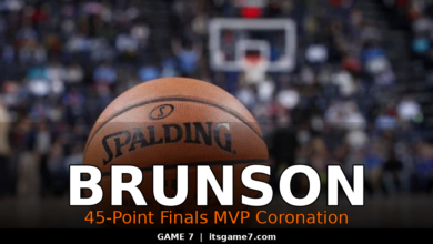 Jalen Brunson Drops 45 in Game 5 to Lock Up Finals MVP. The Knicks Never Looked Back. 7