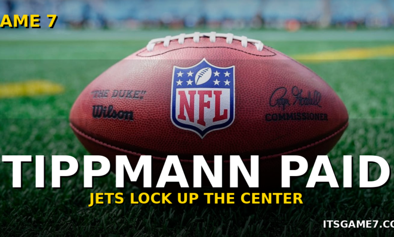 Joe Tippmann Just Signed a Four-Year, $66 Million Extension. The Jets Are Finally Building Around the Right Players. 1