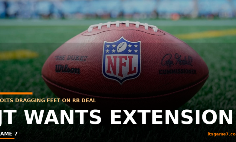 Jonathan Taylor Wants to Be a Colt for Life. The Colts Aren't Sure They Want That Yet. 1