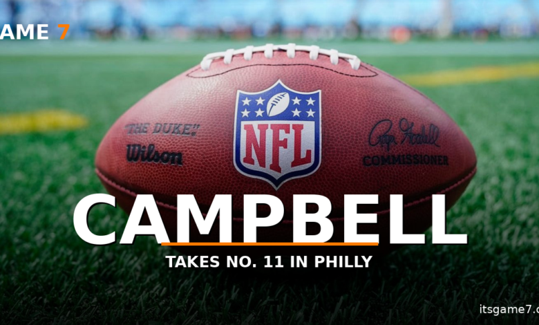 Eagles Jihaad Campbell Switches to No. 11 With A.J. Brown Now in New England 1