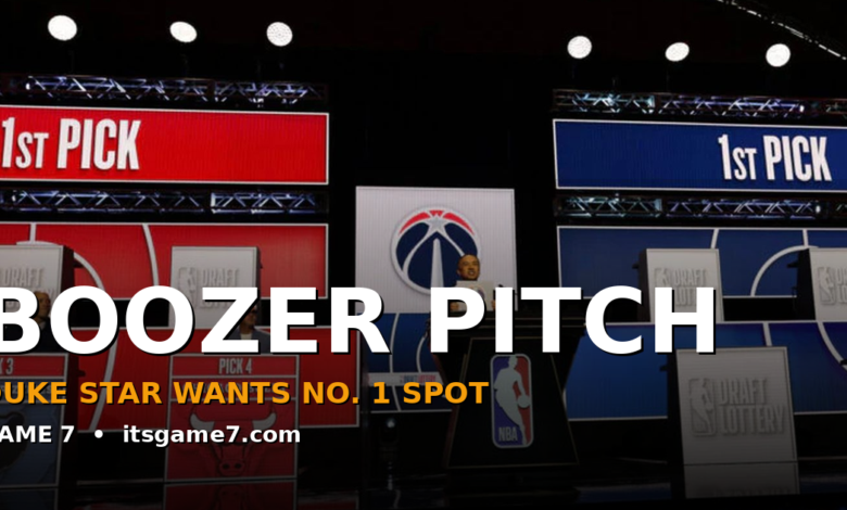 Cam Boozer Made His Case for the No. 1 Pick. The Wizards Are Not Buying It. 1