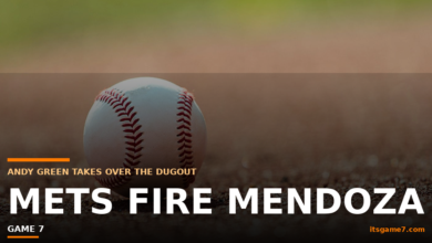 Mets Fire Carlos Mendoza and Name Andy Green Interim Manager. The Reset Is Officially On. 1