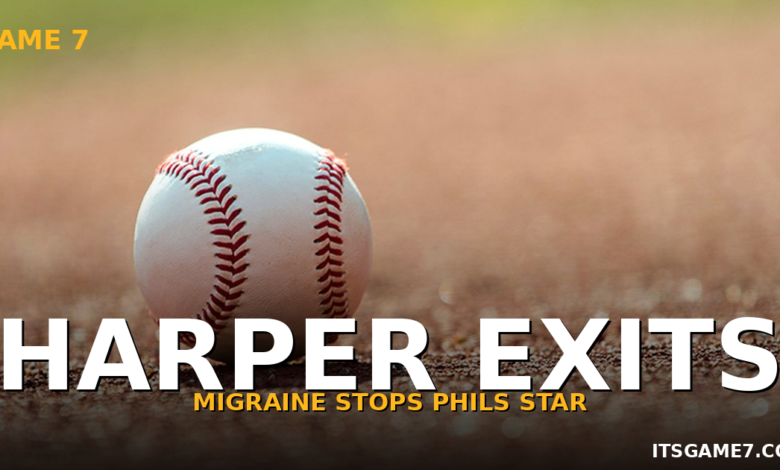 Bryce Harper Exits Phillies Game With Migraine: Why This Could Get Worse Before It Gets Better