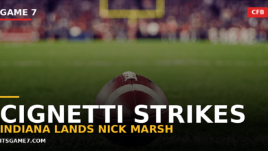 Curt Cignetti and Indiana Just Stole Michigan State's Nick Marsh in the Transfer Portal 1