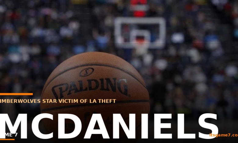 Jaden McDaniels Had His Car Stolen From His Los Angeles Home 1