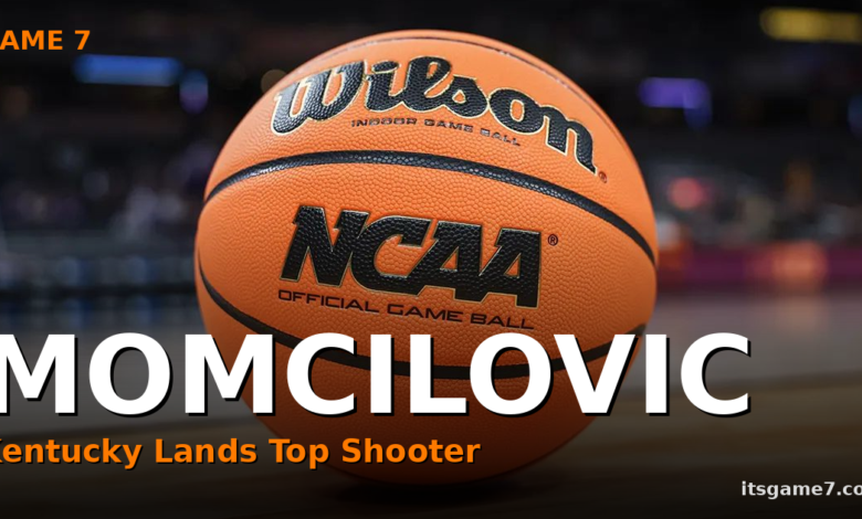 Milan Momcilovic Picks Kentucky. The Wildcats Just Landed the Best Shooter in College Basketball. 1
