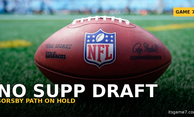 NFL Cancels 2026 Supplemental Draft, Pausing Brendan Sorsby's NFL Path
