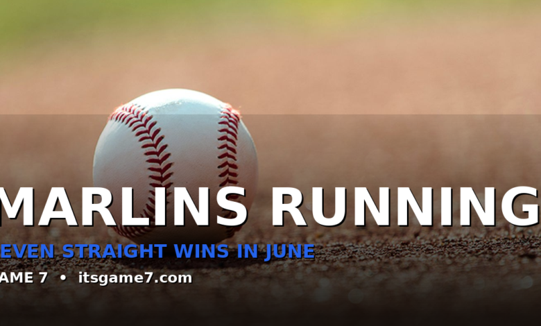 The Marlins Won Seven in a Row. Nobody Saw This Coming. 1