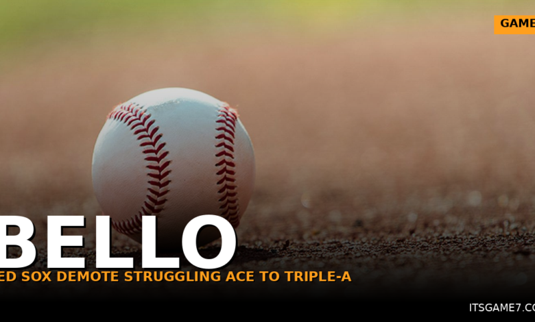 Brayan Bello Got Demoted to Triple-A. The Red Sox Pitcher Says He Cried.