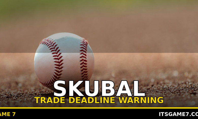 Tarik Skubal Just Warned the Tigers. The Trade Deadline Stakes Could Not Be Higher 1