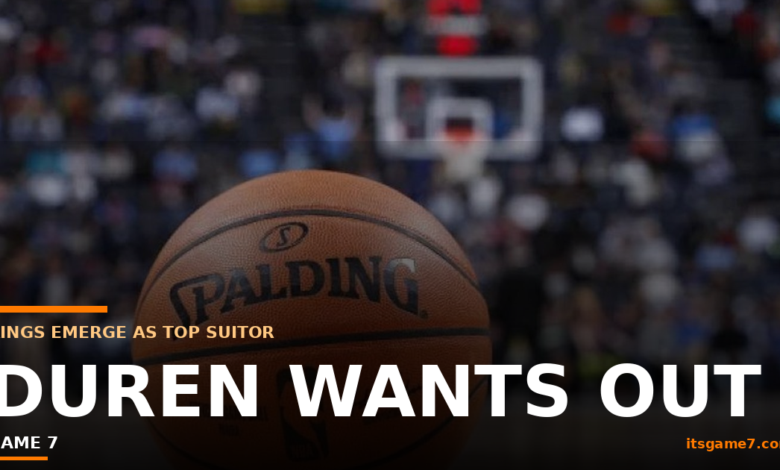 Jalen Duren Is Exploring a Sign-and-Trade Out of Detroit. The Kings Are Reportedly the Top Suitor. 1