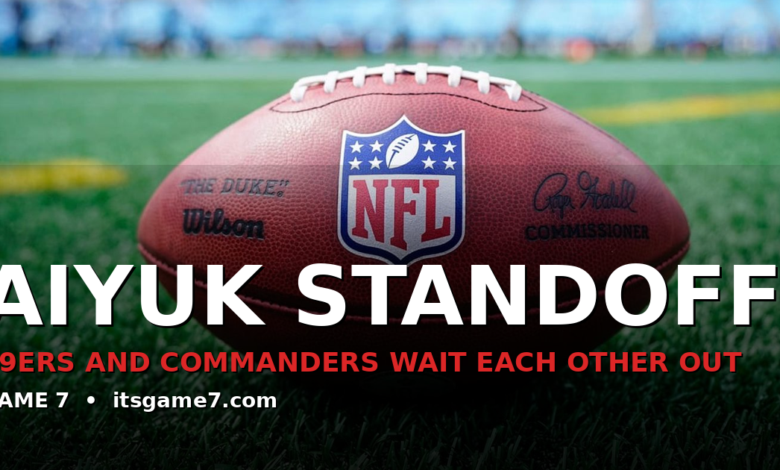 The Brandon Aiyuk Standoff Is Ridiculous. Either the 49ers or Commanders Has to Blink. 1