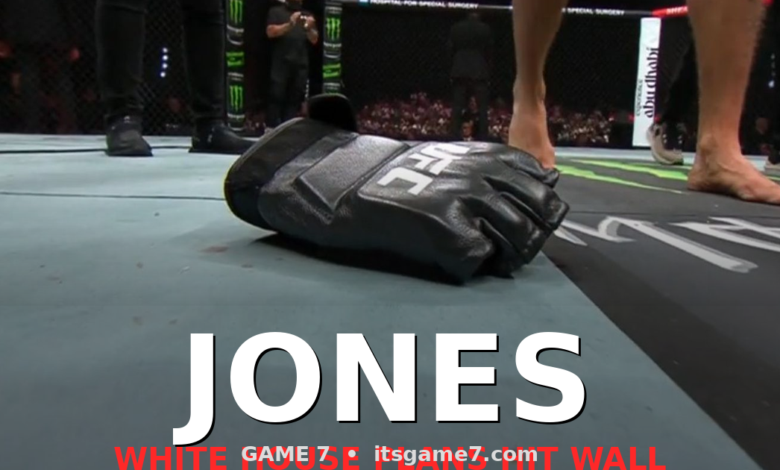 Jon Jones White House UFC Plans Hit Wall as Dana White Rules Him Out