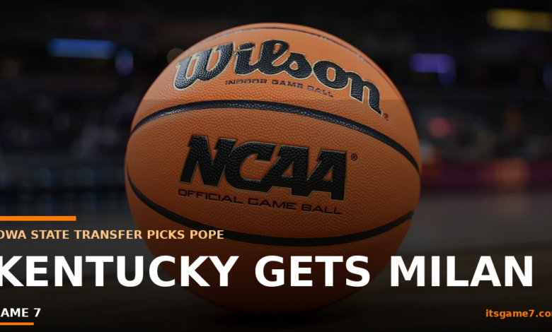 Milan Momcilovic Picks Kentucky. Mark Pope Just Landed One of the Portal's Best Shooters. 1