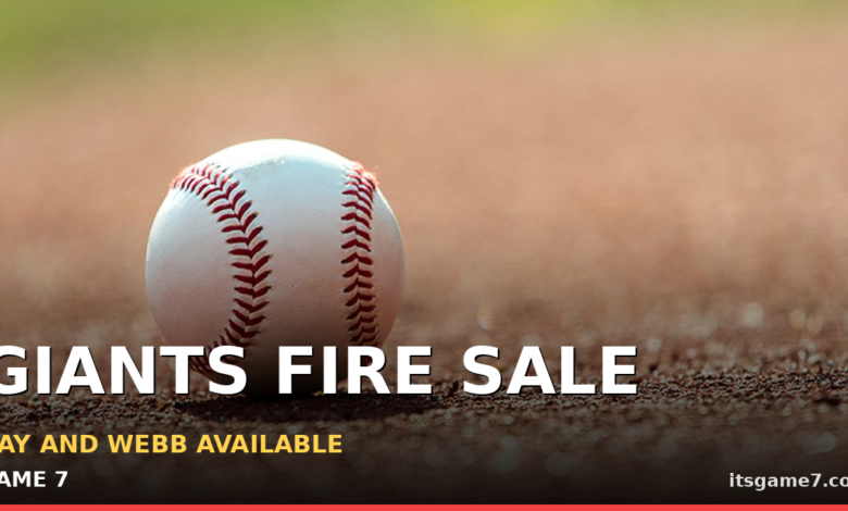 San Francisco Giants Headed Toward Fire Sale With Robbie Ray and Logan Webb Among Potential Movers 1