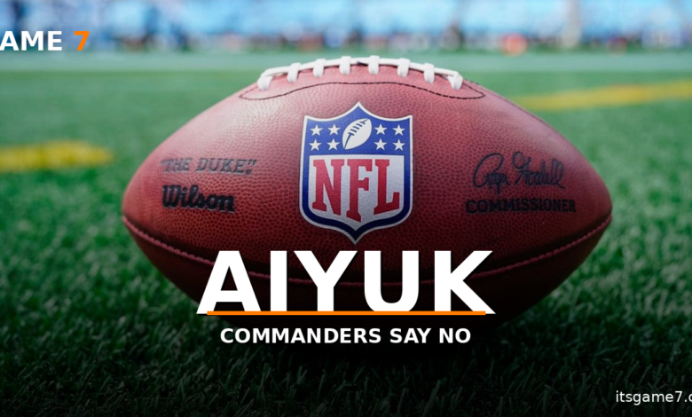 Brandon Aiyuk Wants Out. The Commanders Are Refusing to Trade for Him 1