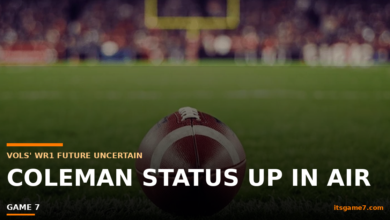 Cam Coleman's Tennessee Future Is Suddenly Uncertain. What's Going On With the Vols' Star Receiver? 1