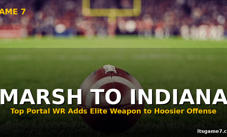 Nick Marsh's Transfer to Indiana Could Be the Move That Wins Curt Cignetti the Big Ten