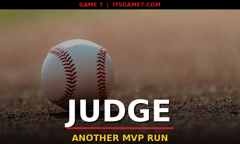 Aaron Judge Is Quietly Putting Up Another MVP Season 1