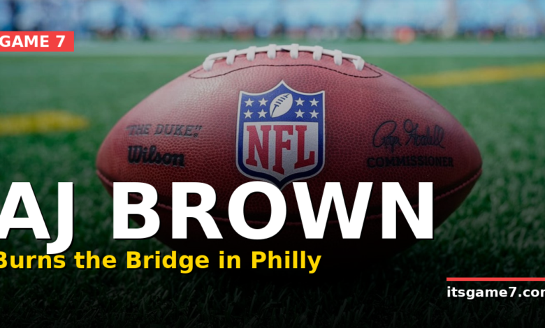 AJ Brown Leaves Brutal Goodbye Message at Eagles Facility After Patriots Trade 1