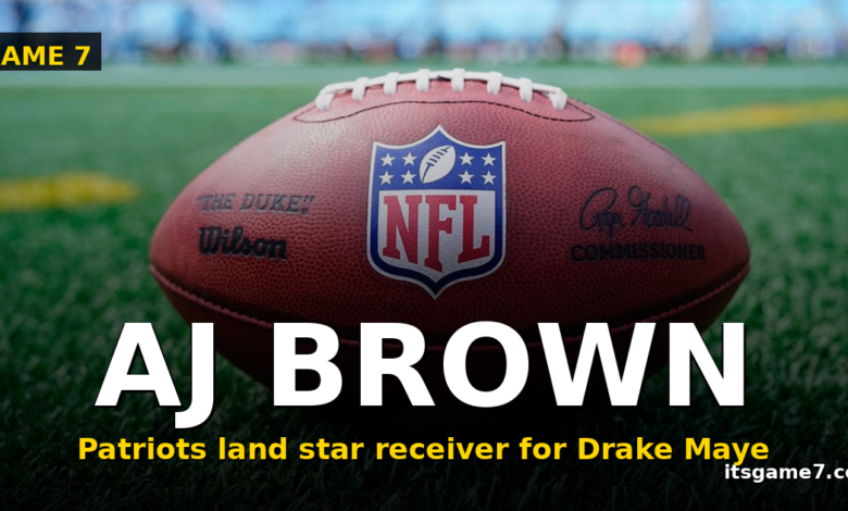 AJ Brown to the Patriots: How Drake Maye Just Got the Star Receiver He Needed 1
