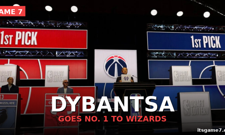 AJ Dybantsa Goes No. 1 Overall to Wizards, Becomes First Washington Top Pick Since John Wall 1